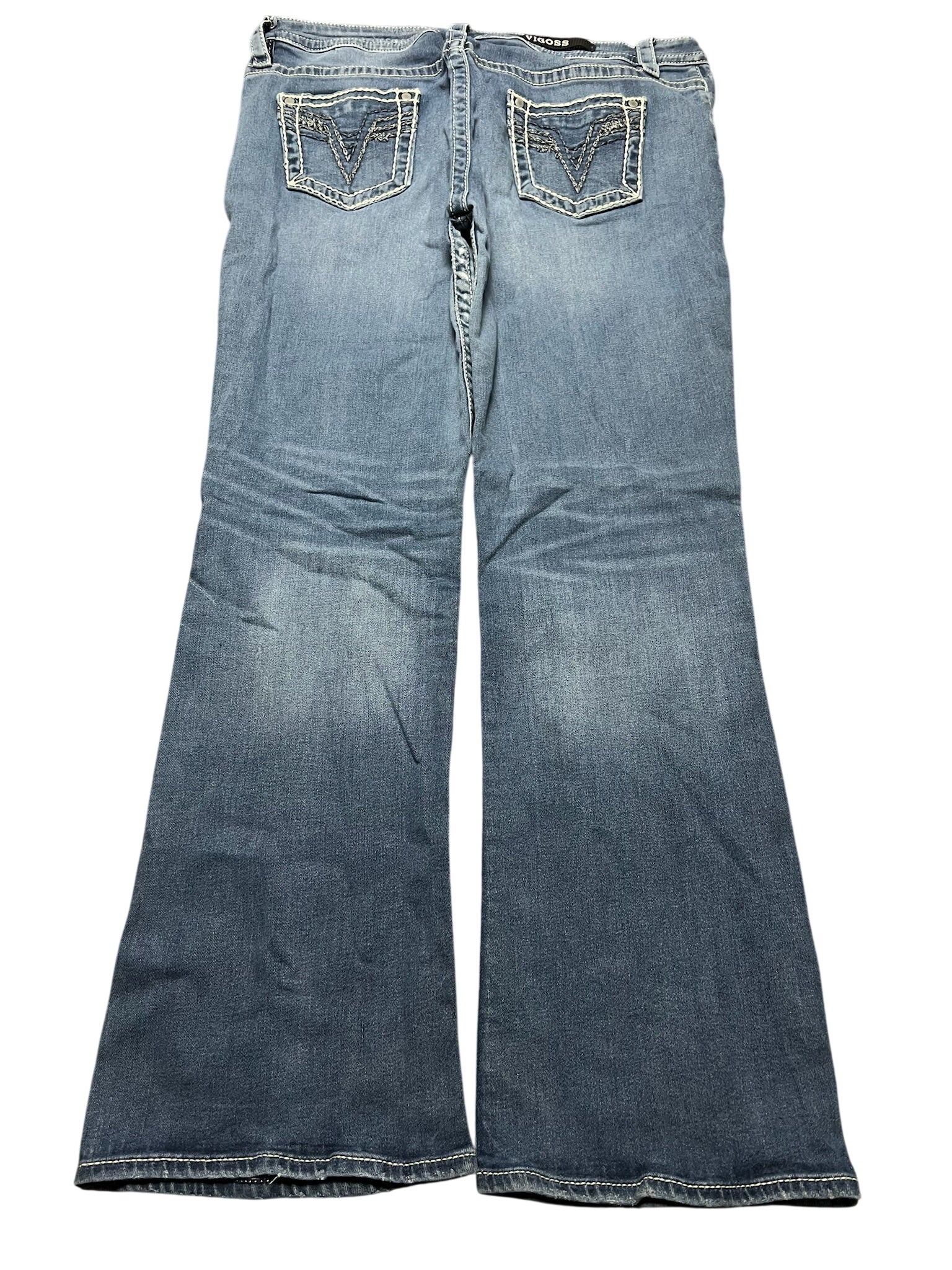 Y2K BOOTCUT WOMEN LOW WAIST JEANS (499)