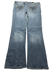 Y2K BOOTCUT WOMEN LOW WAIST JEANS (499)