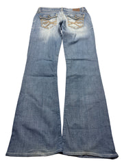 Y2K BOOTCUT WOMEN LOW WAIST JEANS (624)