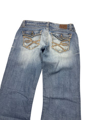 Y2K BOOTCUT WOMEN LOW WAIST JEANS (624)