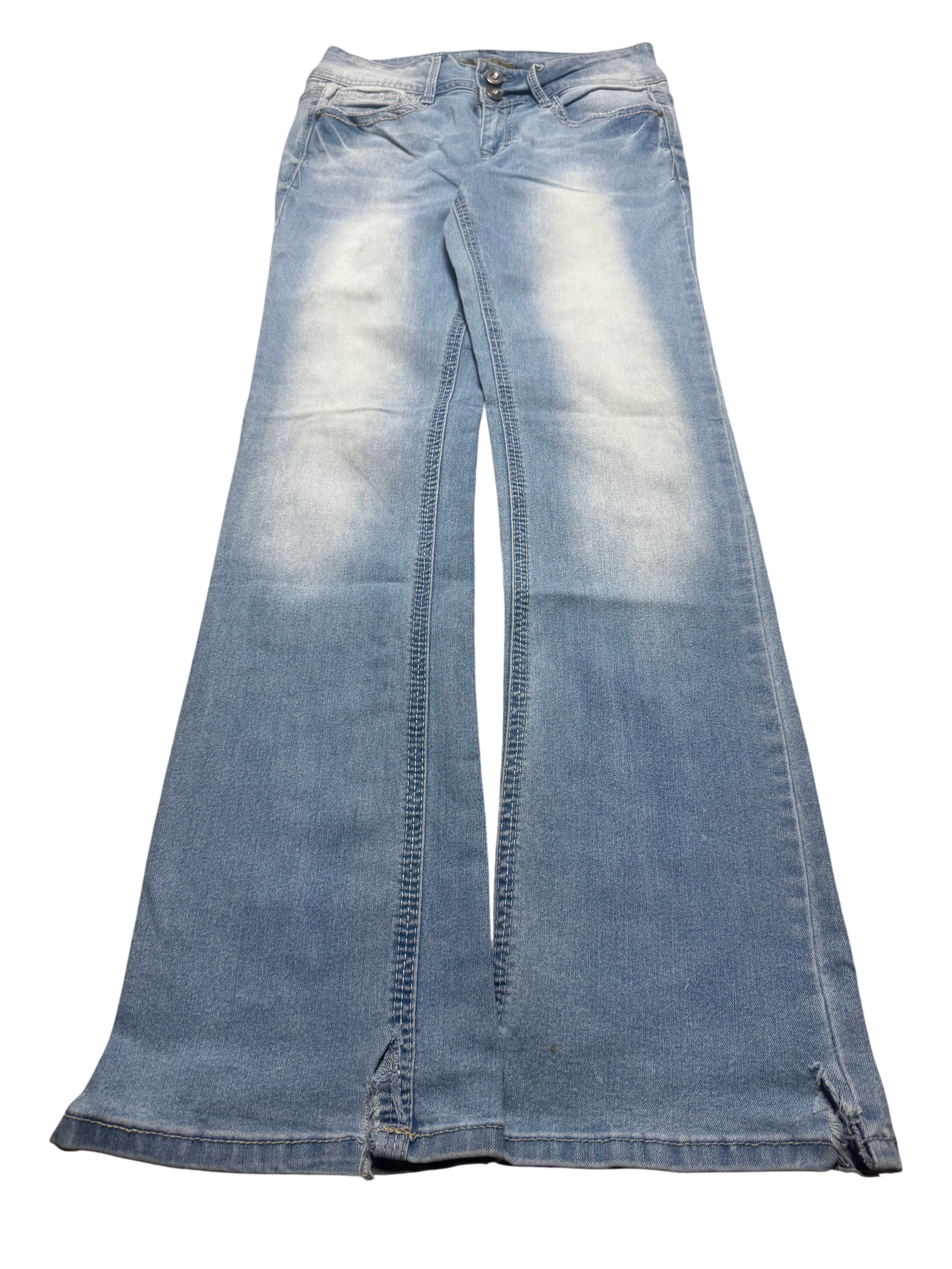 Y2K BOOTCUT WOMEN LOW WAIST JEANS (626)