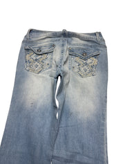 Y2K BOOTCUT WOMEN LOW WAIST JEANS (626)