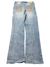 Y2K BOOTCUT WOMEN LOW WAIST JEANS (740)