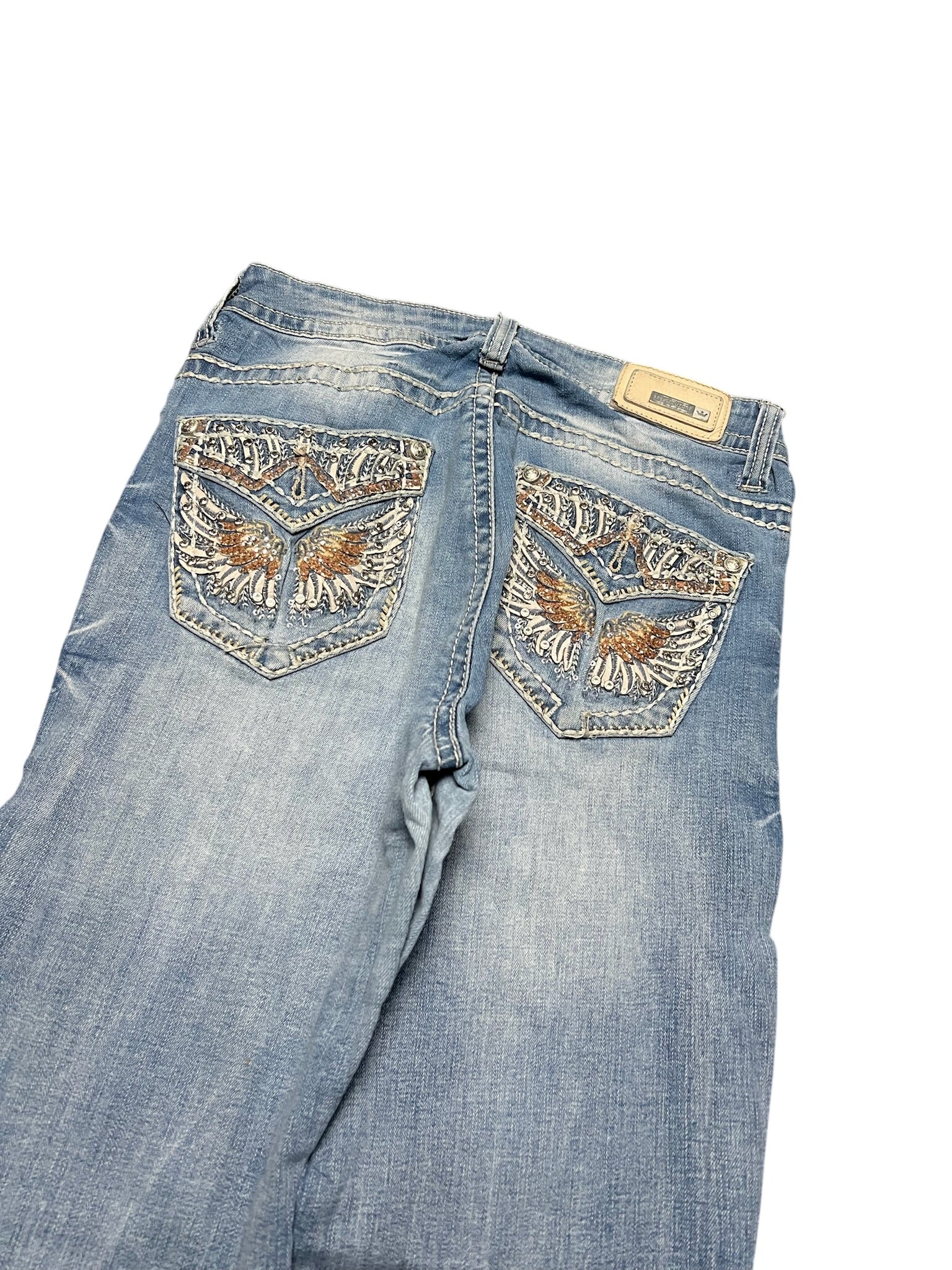 Y2K BOOTCUT WOMEN LOW WAIST JEANS (740)