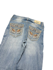 Y2K BOOTCUT WOMEN LOW WAIST JEANS (740)