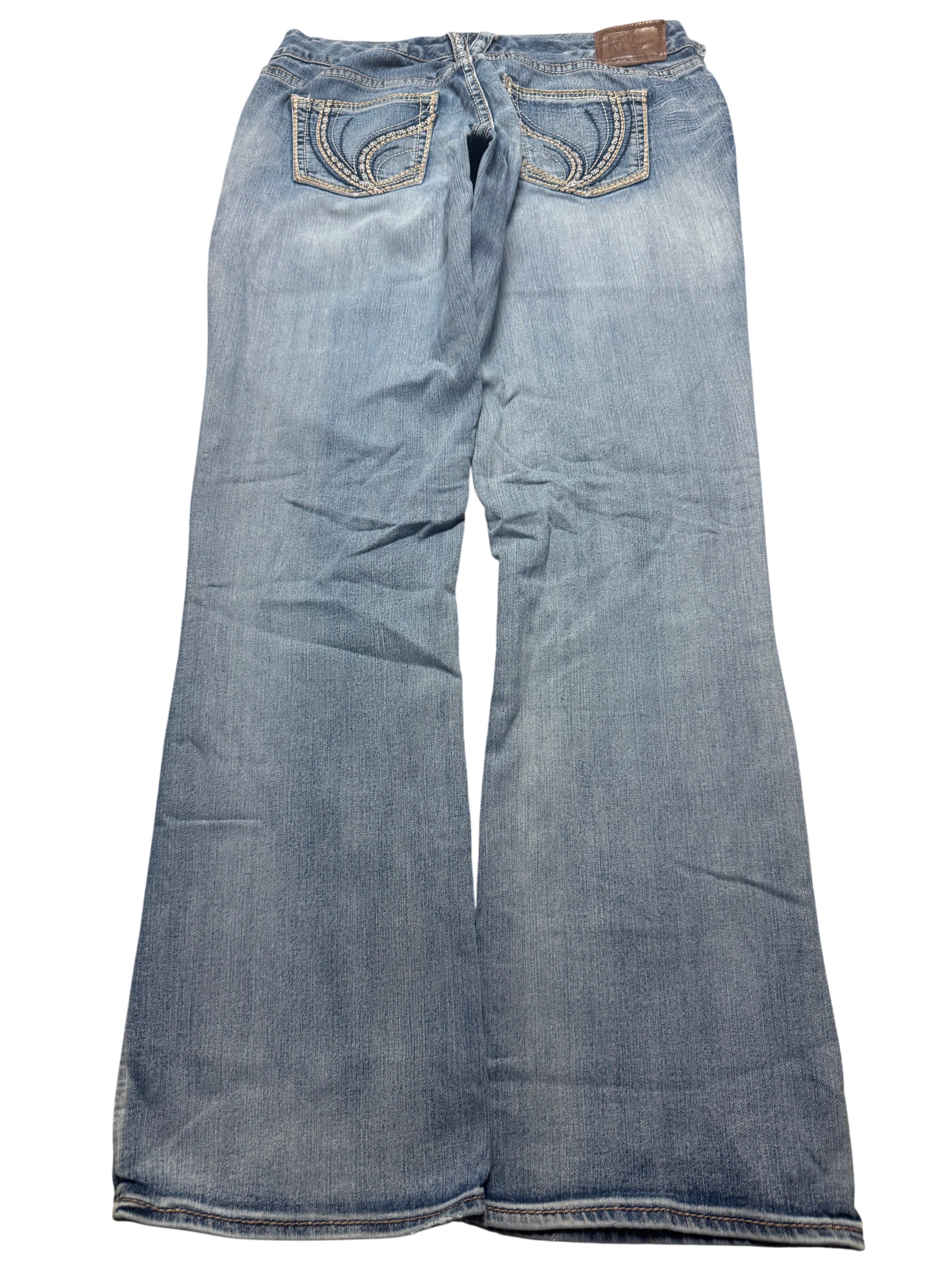 Y2K BOOTCUT WOMEN LOW WAIST JEANS (627)