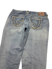 Y2K BOOTCUT WOMEN LOW WAIST JEANS (627)