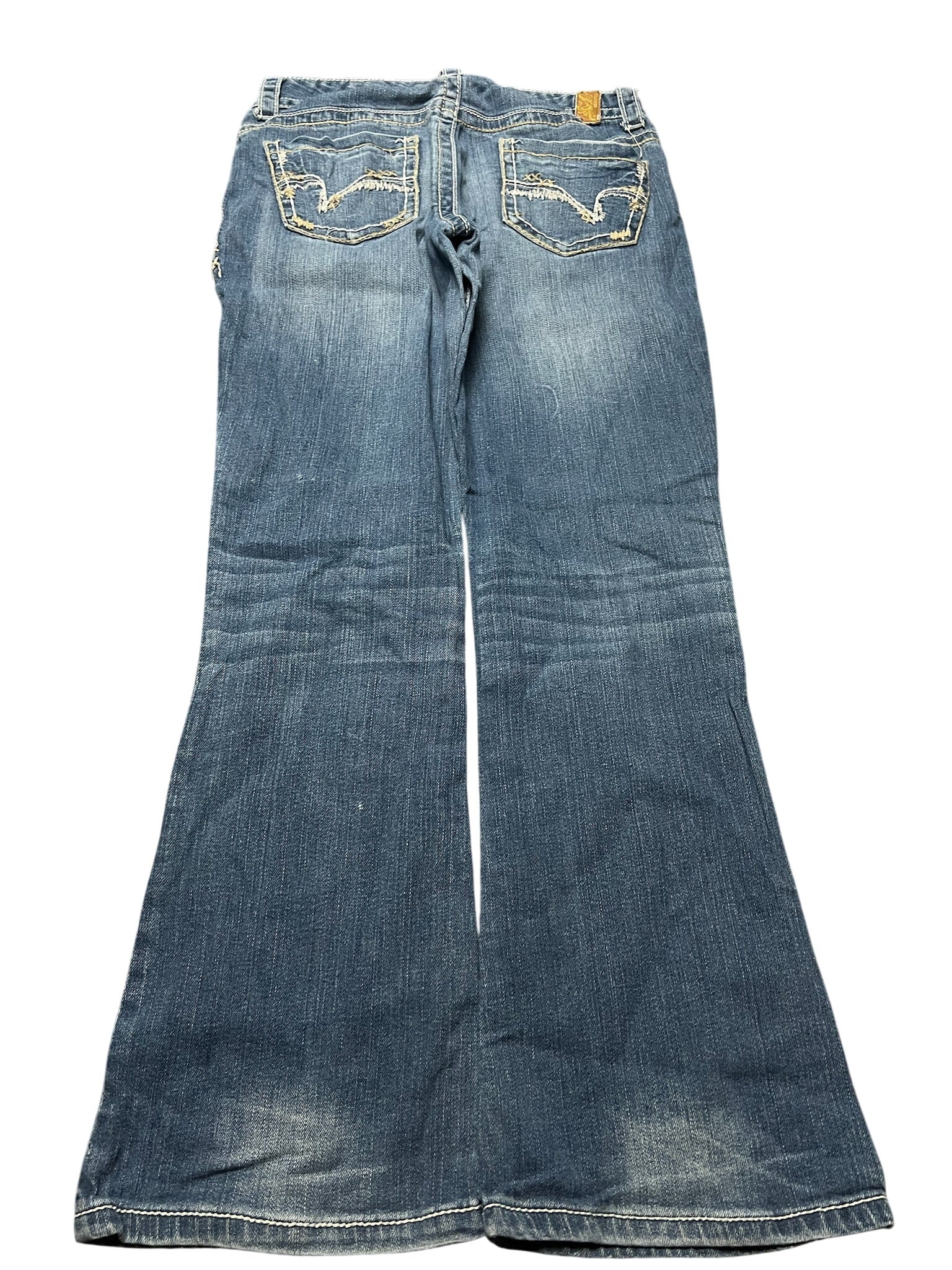 Y2K BOOTCUT WOMEN LOW WAIST JEANS (741)