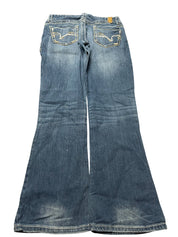 Y2K BOOTCUT WOMEN LOW WAIST JEANS (741)