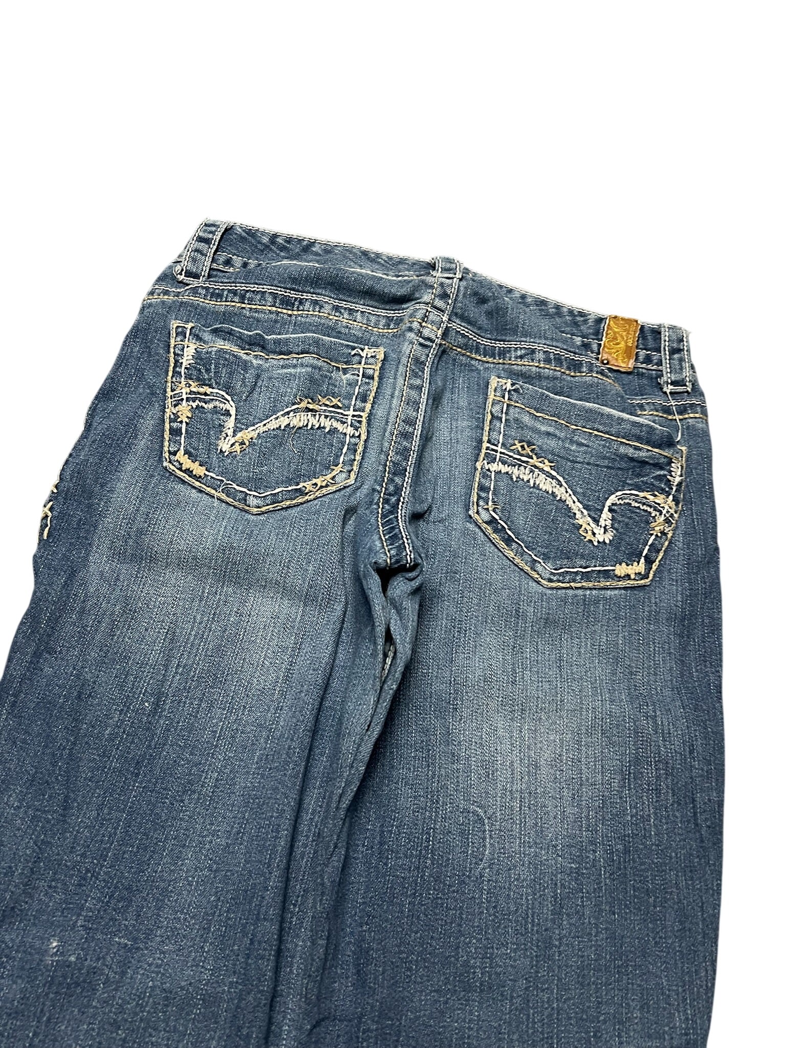 Y2K BOOTCUT WOMEN LOW WAIST JEANS (741)