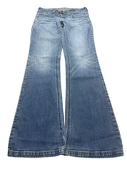 Y2K BOOTCUT WOMEN LOW WAIST JEANS (628)