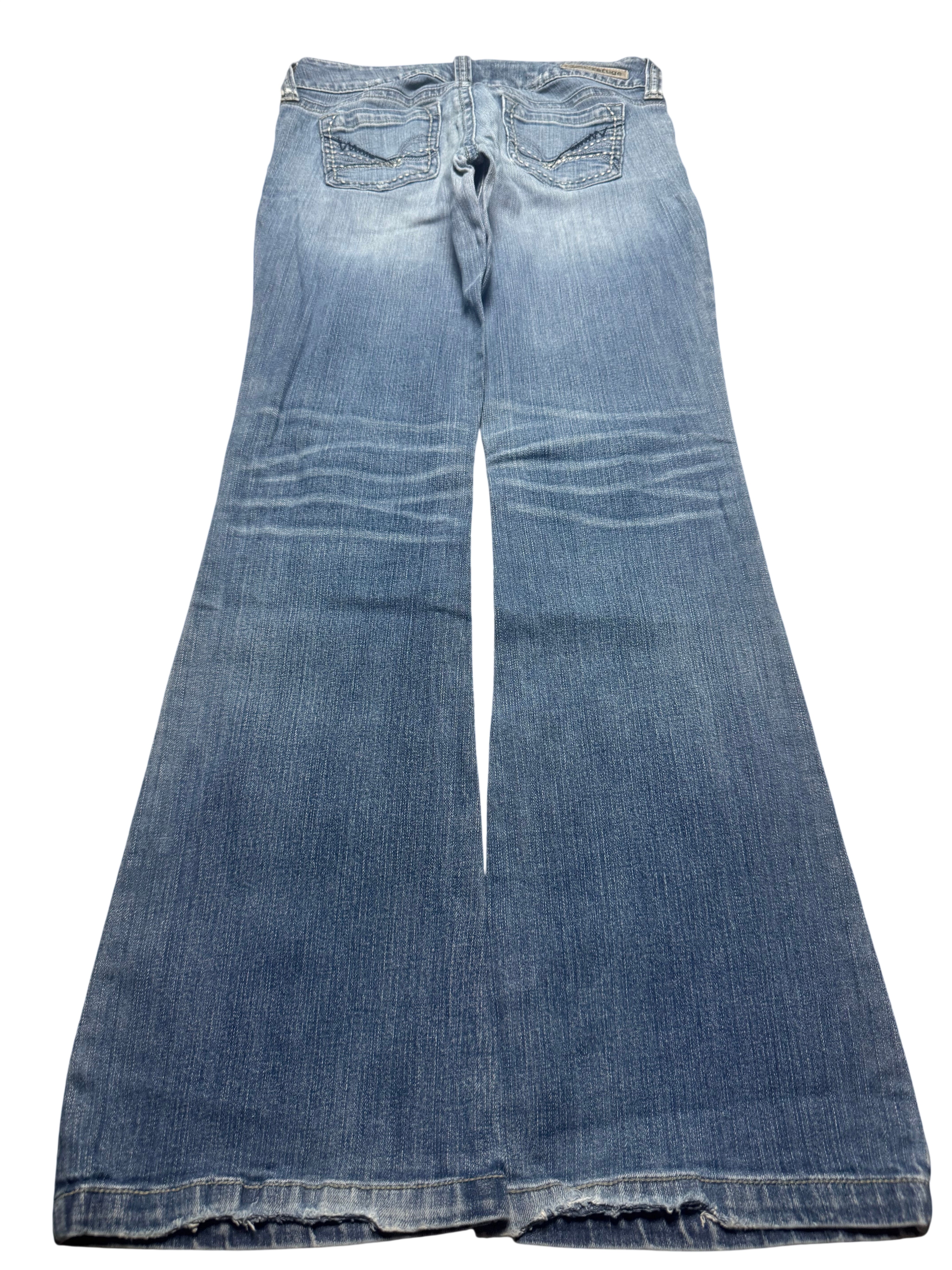 Y2K BOOTCUT WOMEN LOW WAIST JEANS (628)
