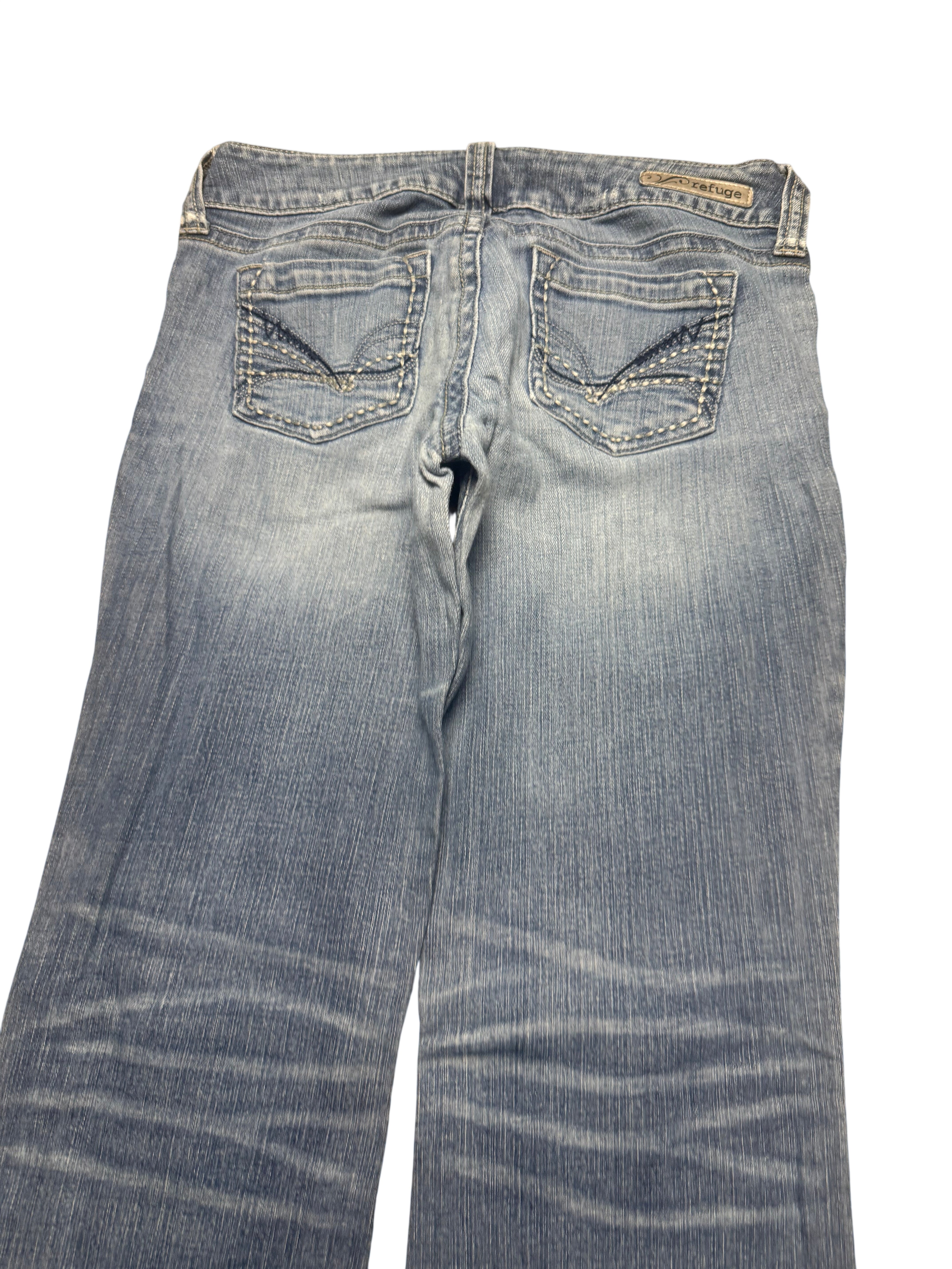 Y2K BOOTCUT WOMEN LOW WAIST JEANS (628)