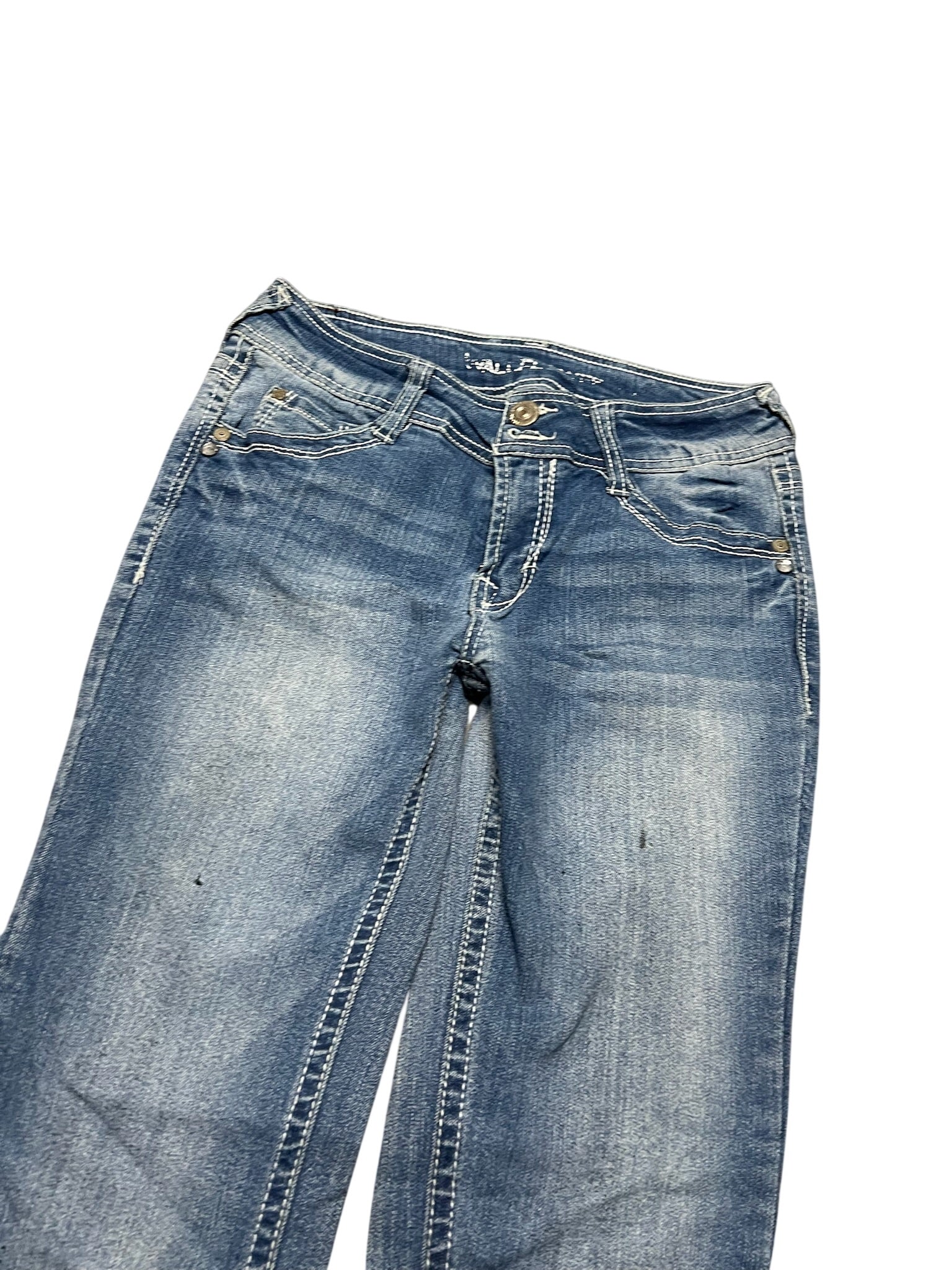 Y2K BOOTCUT WOMEN LOW WAIST JEANS (742)