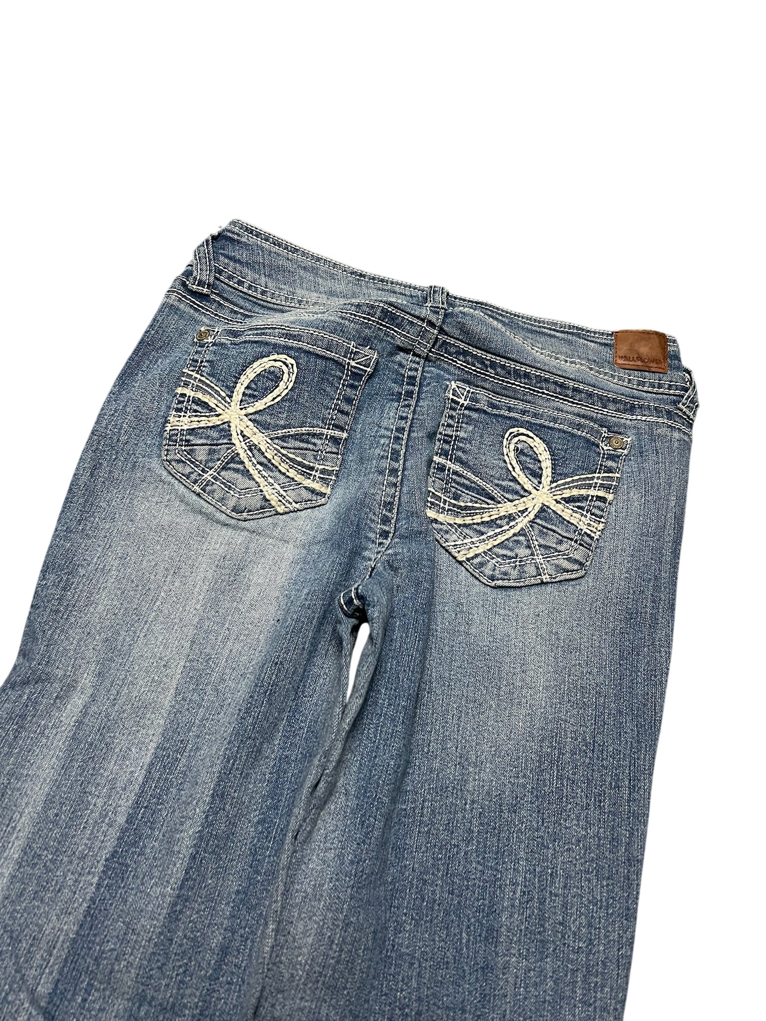 Y2K BOOTCUT WOMEN LOW WAIST JEANS (742)