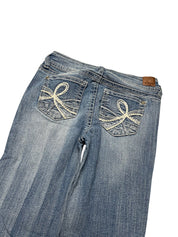 Y2K BOOTCUT WOMEN LOW WAIST JEANS (742)