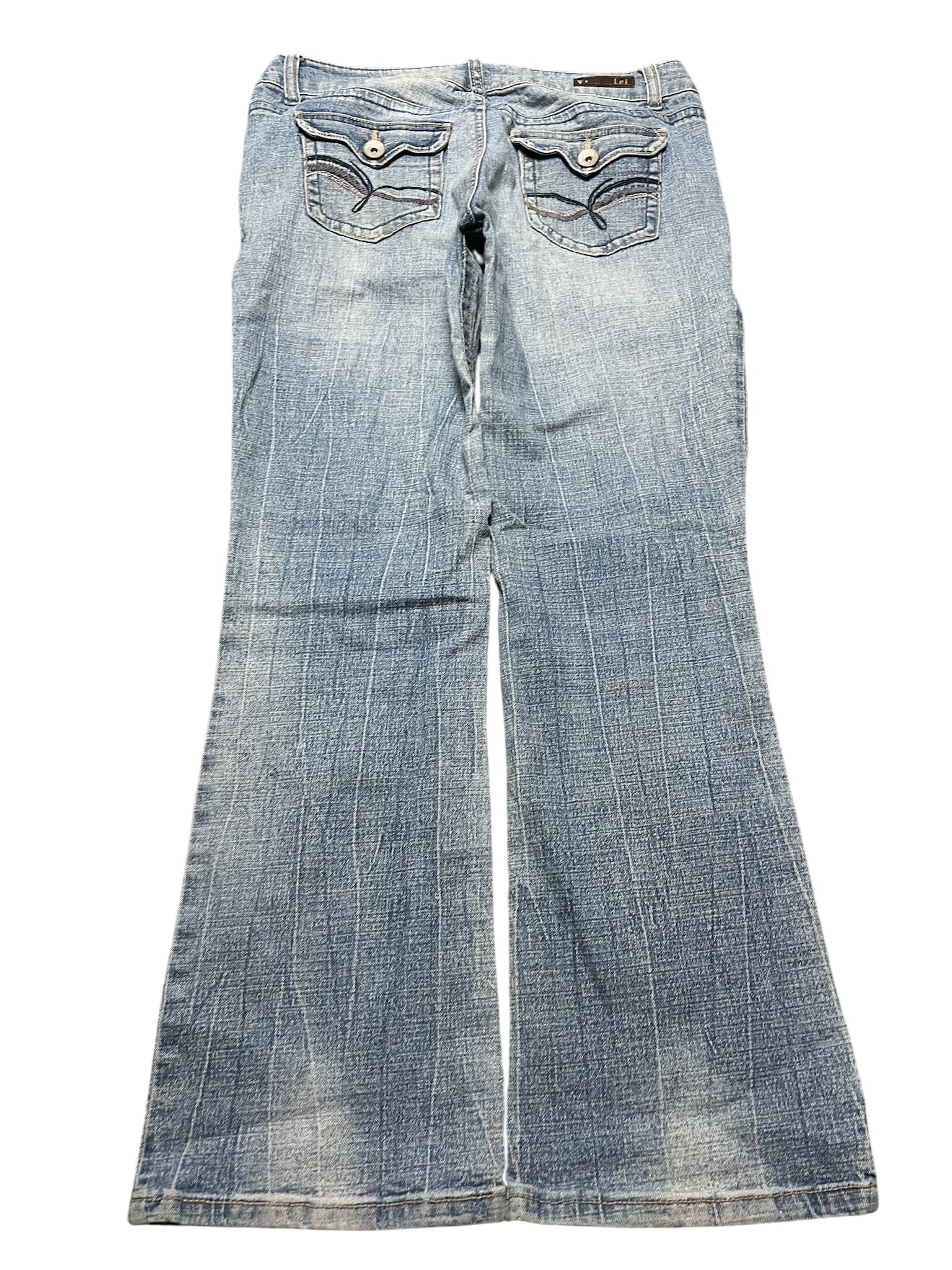 Y2K BOOTCUT WOMEN LOW WAIST JEANS (743)