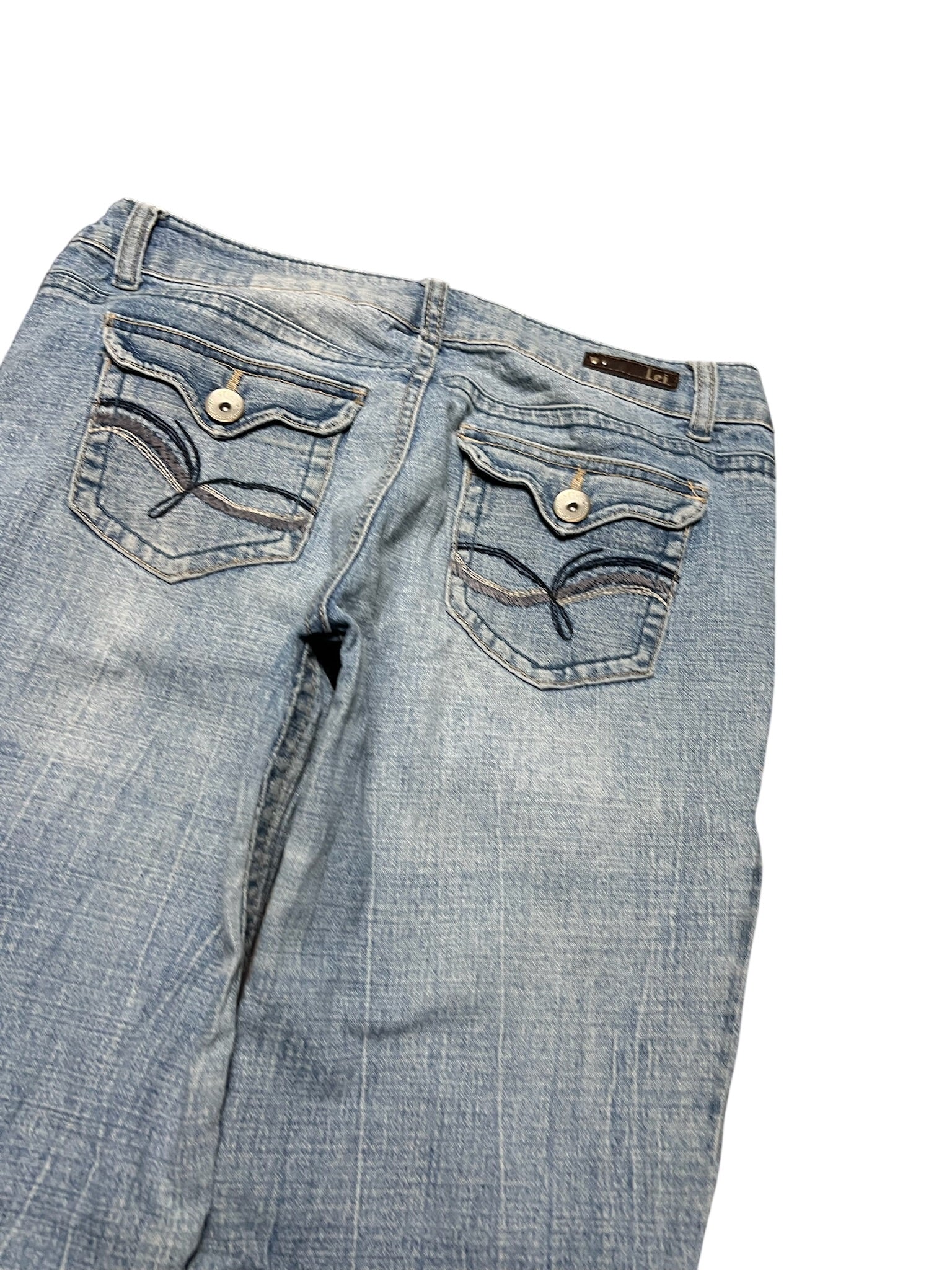 Y2K BOOTCUT WOMEN LOW WAIST JEANS (743)