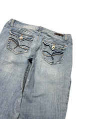 Y2K BOOTCUT WOMEN LOW WAIST JEANS (743)