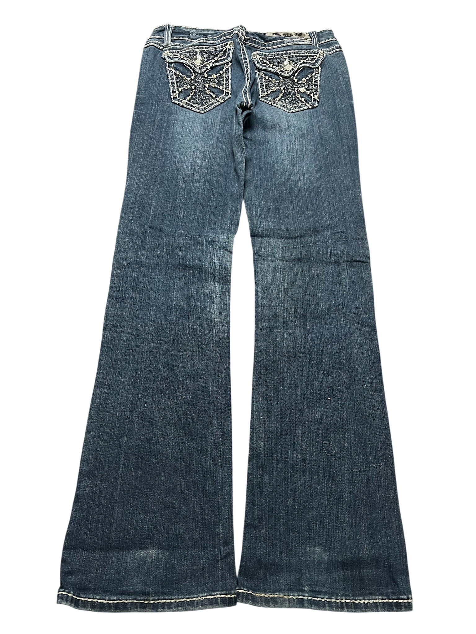 Y2K BOOTCUT WOMEN LOW WAIST JEANS (744)