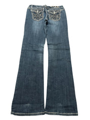 Y2K BOOTCUT WOMEN LOW WAIST JEANS (744)