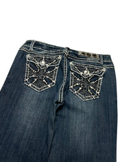 Y2K BOOTCUT WOMEN LOW WAIST JEANS (744)