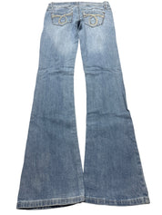 Y2K BOOTCUT WOMEN LOW WAIST JEANS (690)