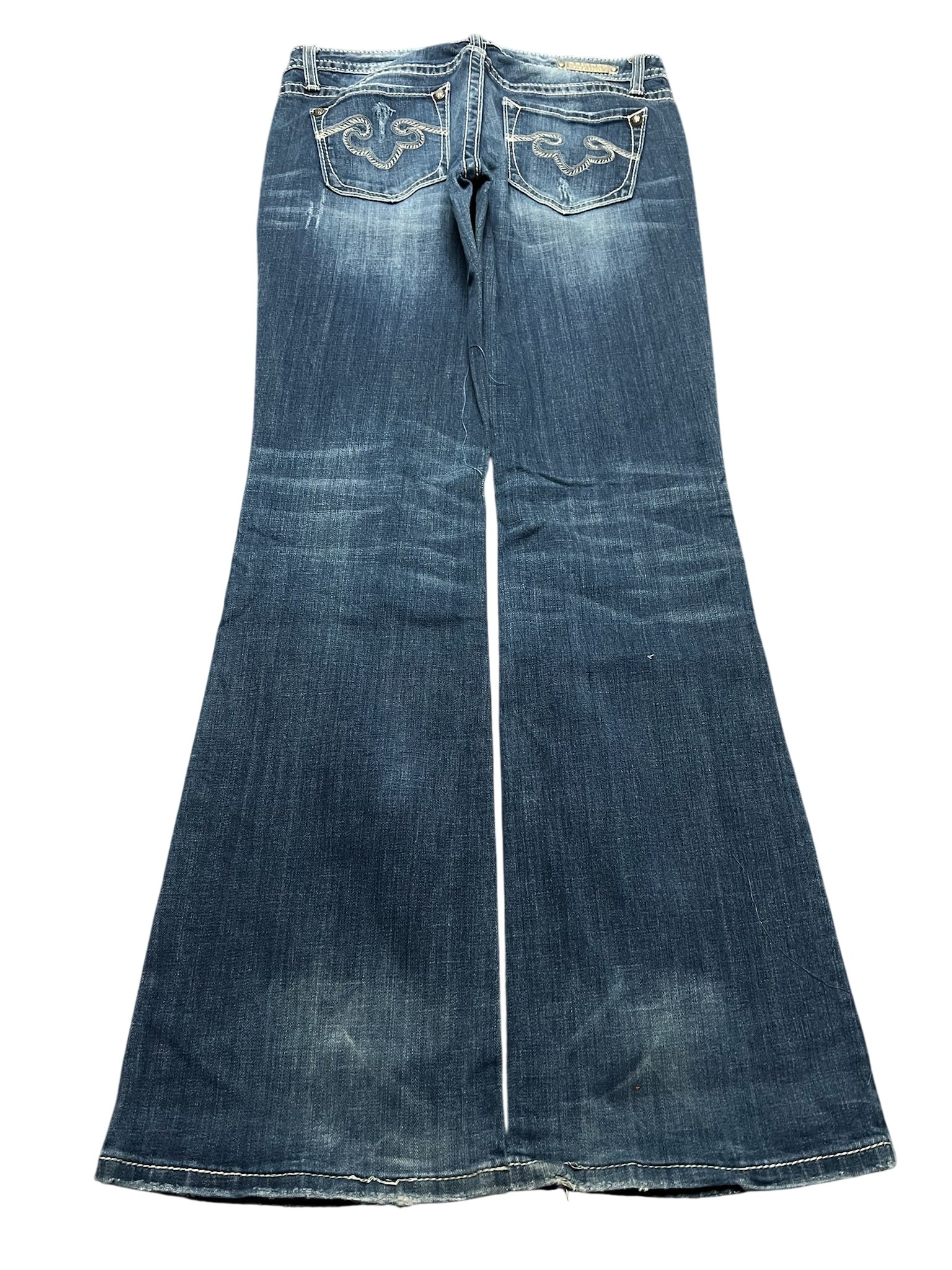 Y2K BOOTCUT WOMEN LOW WAIST JEANS (745)