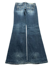 Y2K BOOTCUT WOMEN LOW WAIST JEANS (745)