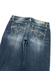 Y2K BOOTCUT WOMEN LOW WAIST JEANS (745)