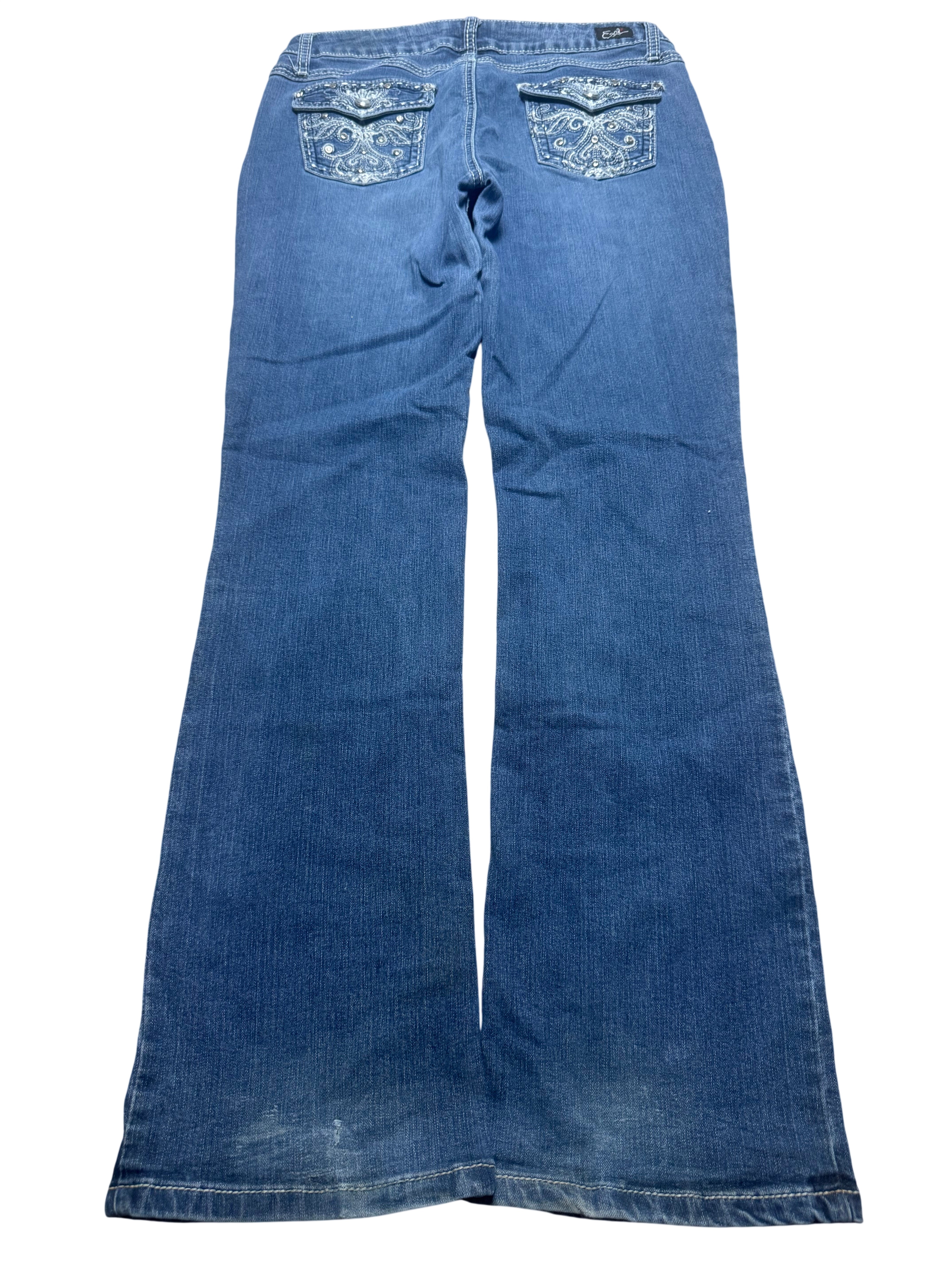 Y2K BOOTCUT WOMEN LOW WAIST JEANS (691)