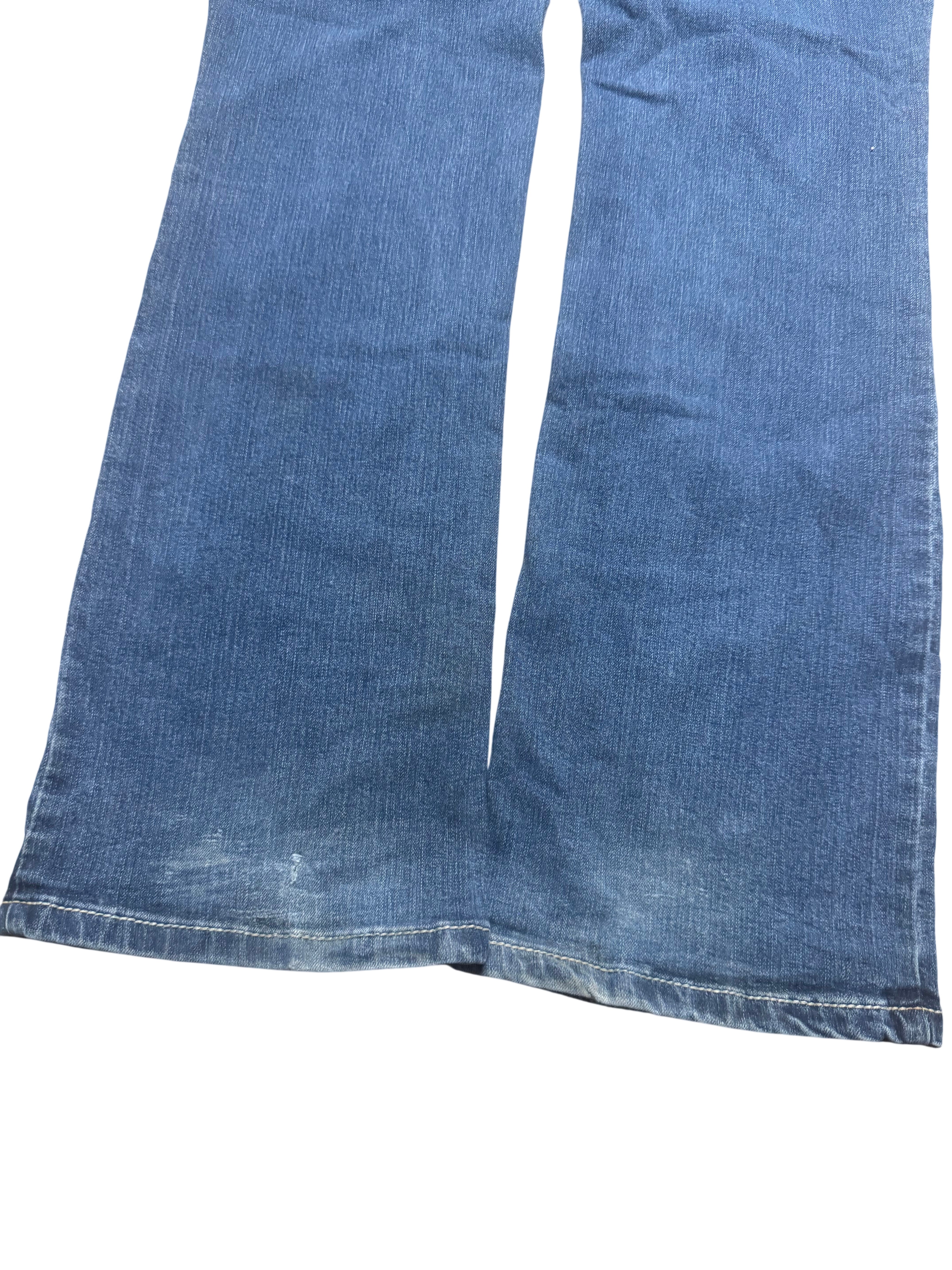 Y2K BOOTCUT WOMEN LOW WAIST JEANS (691)