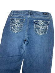 Y2K BOOTCUT WOMEN LOW WAIST JEANS (691)