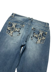 Y2K BOOTCUT WOMEN LOW WAIST JEANS (746)
