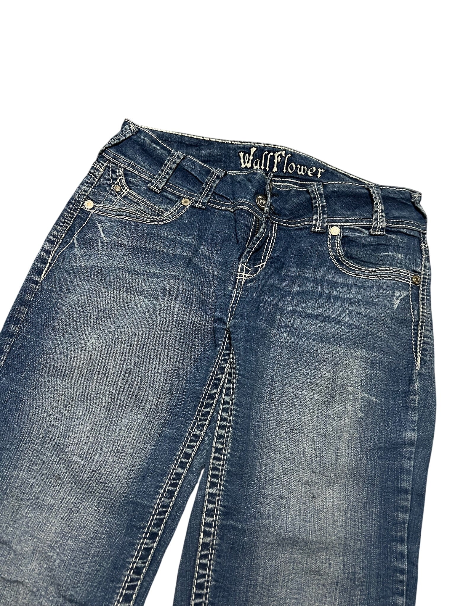 Y2K BOOTCUT WOMEN LOW WAIST JEANS (747)