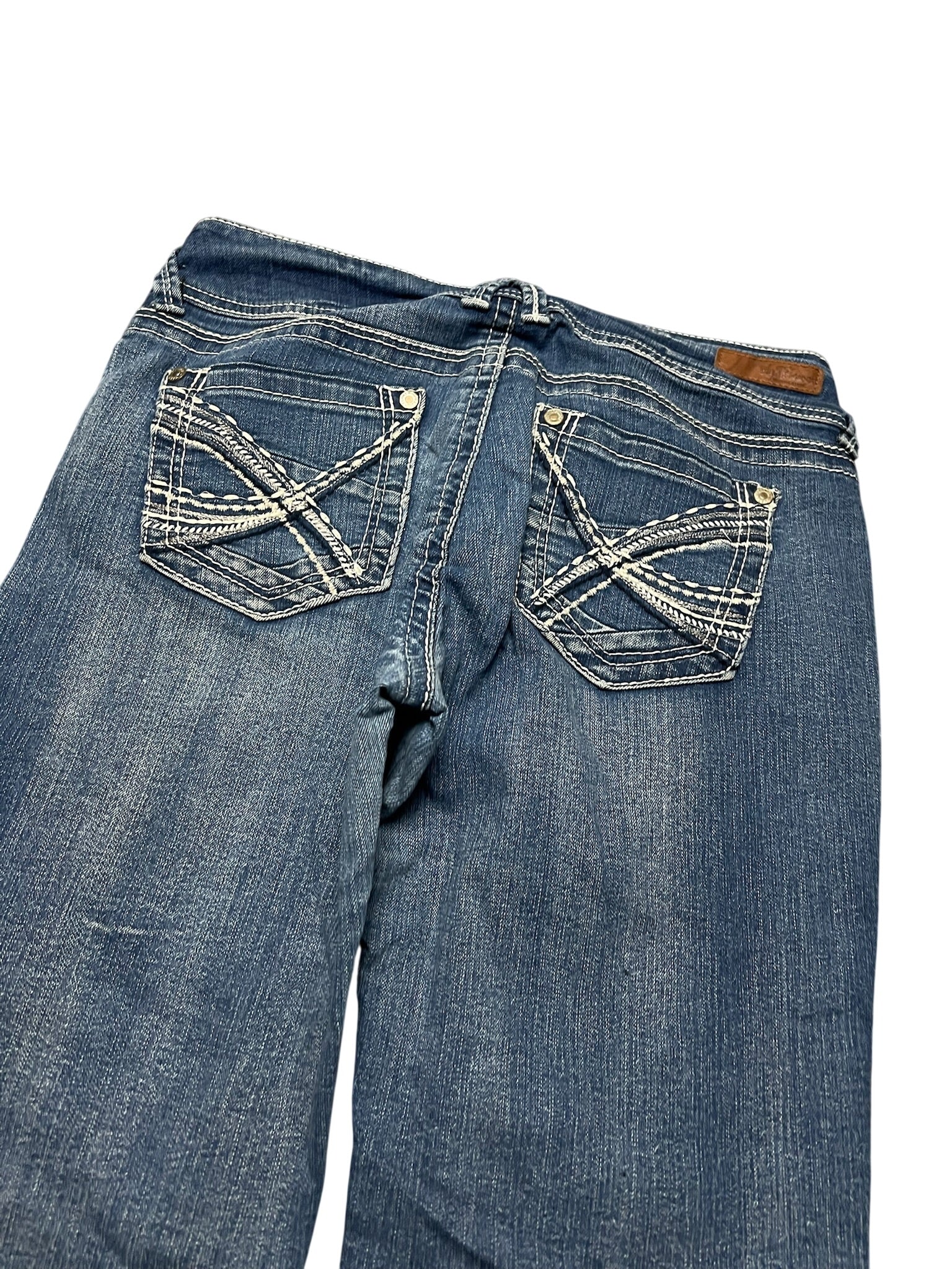 Y2K BOOTCUT WOMEN LOW WAIST JEANS (747)