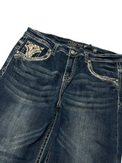 Y2K BOOTCUT WOMEN LOW WAIST JEANS (748)