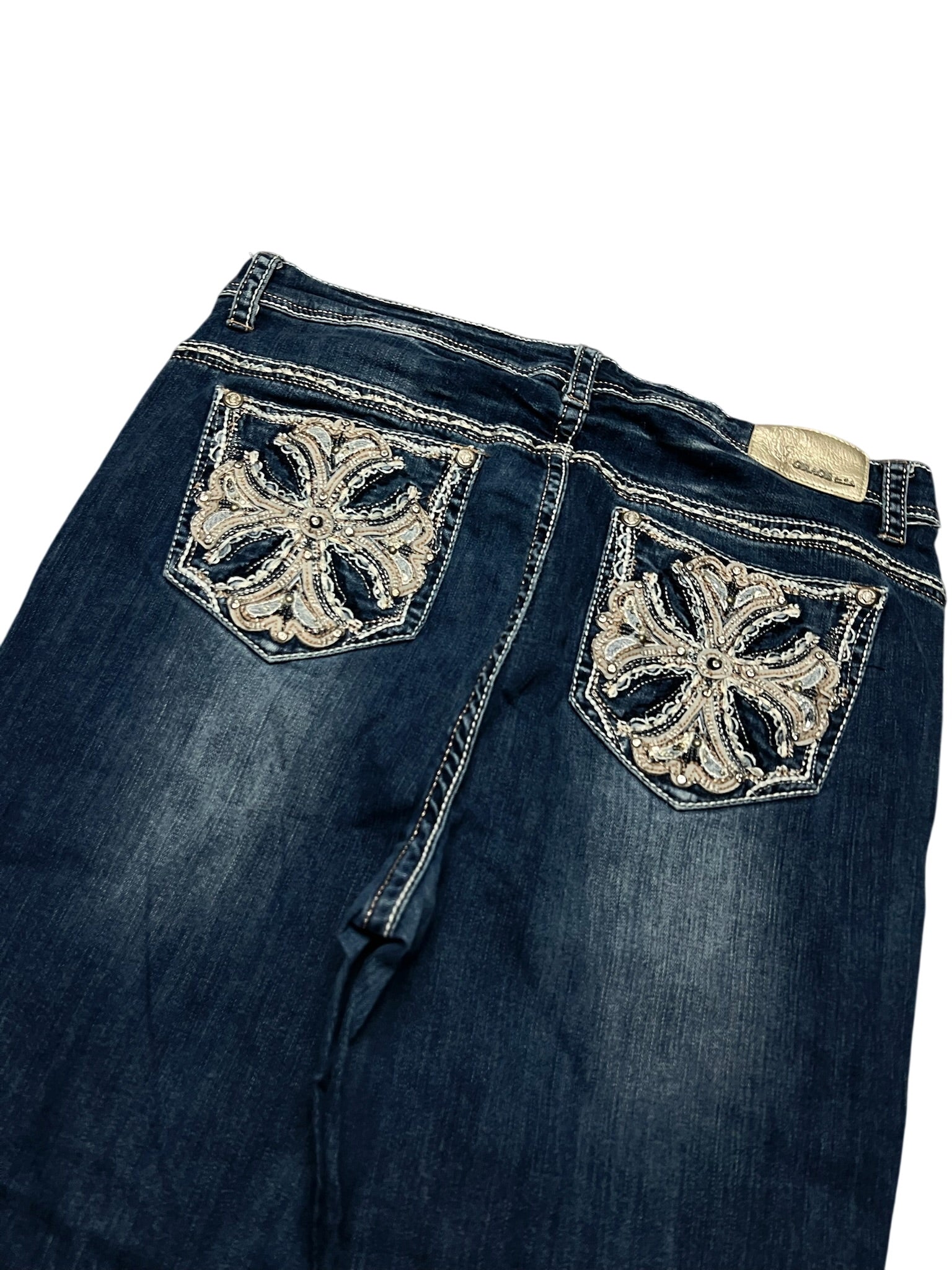 Y2K BOOTCUT WOMEN LOW WAIST JEANS (748)