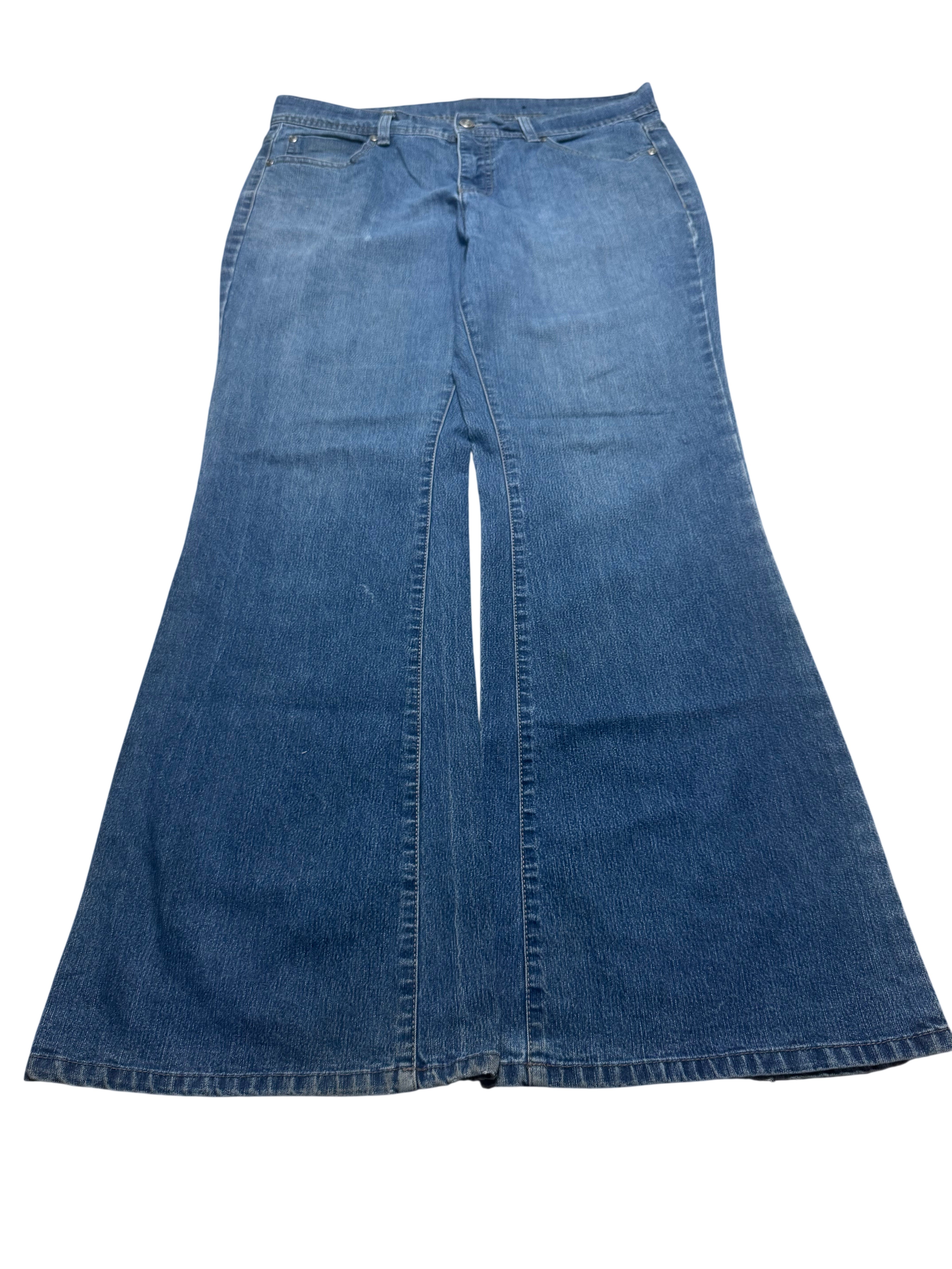 Y2K BOOTCUT WOMEN LOW WAIST JEANS (693)