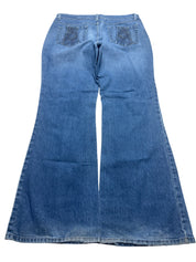Y2K BOOTCUT WOMEN LOW WAIST JEANS (693)
