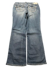 Y2K BOOTCUT WOMEN LOW WAIST JEANS (749)