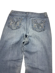 Y2K BOOTCUT WOMEN LOW WAIST JEANS (694)