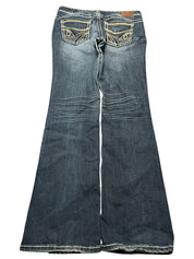 Y2K BOOTCUT WOMEN LOW WAIST JEANS (730)