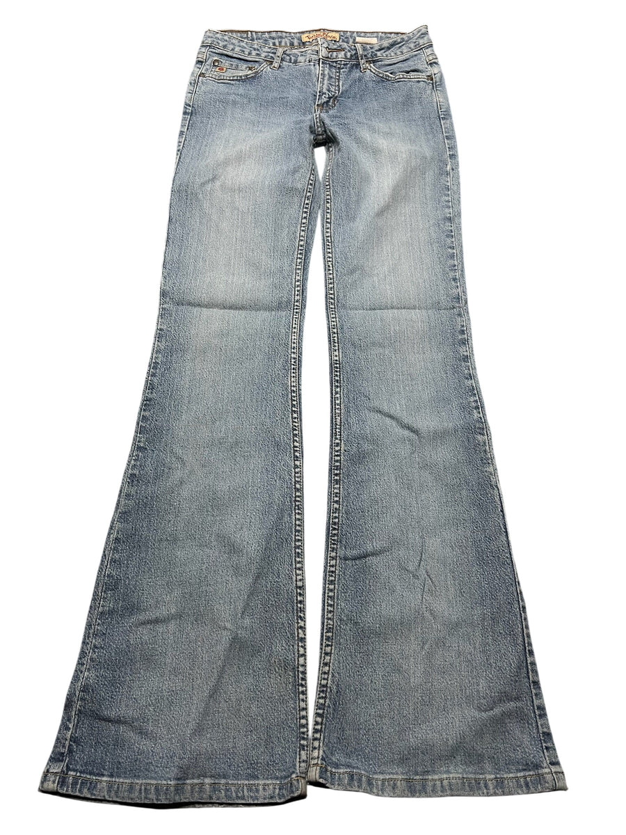 Y2K BOOTCUT WOMEN LOW WAIST JEANS (731)