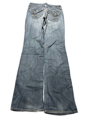 Y2K BOOTCUT WOMEN LOW WAIST JEANS (732)