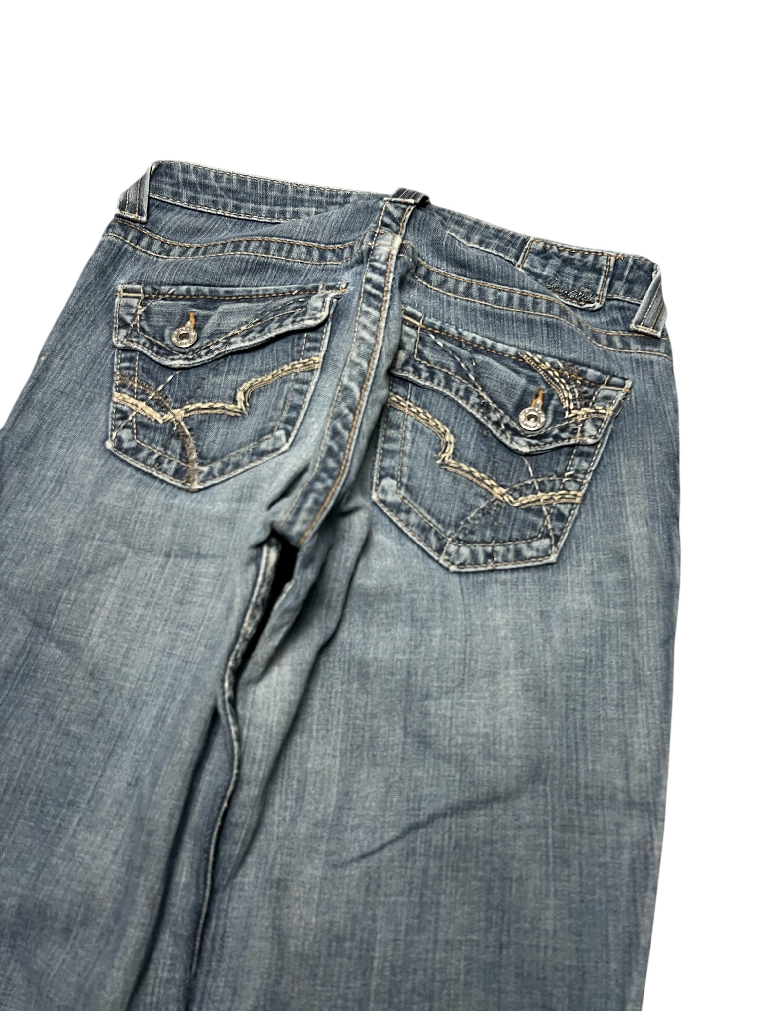 Y2K BOOTCUT WOMEN LOW WAIST JEANS (732)