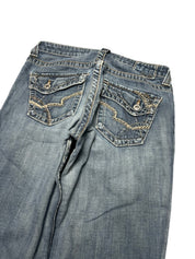 Y2K BOOTCUT WOMEN LOW WAIST JEANS (732)