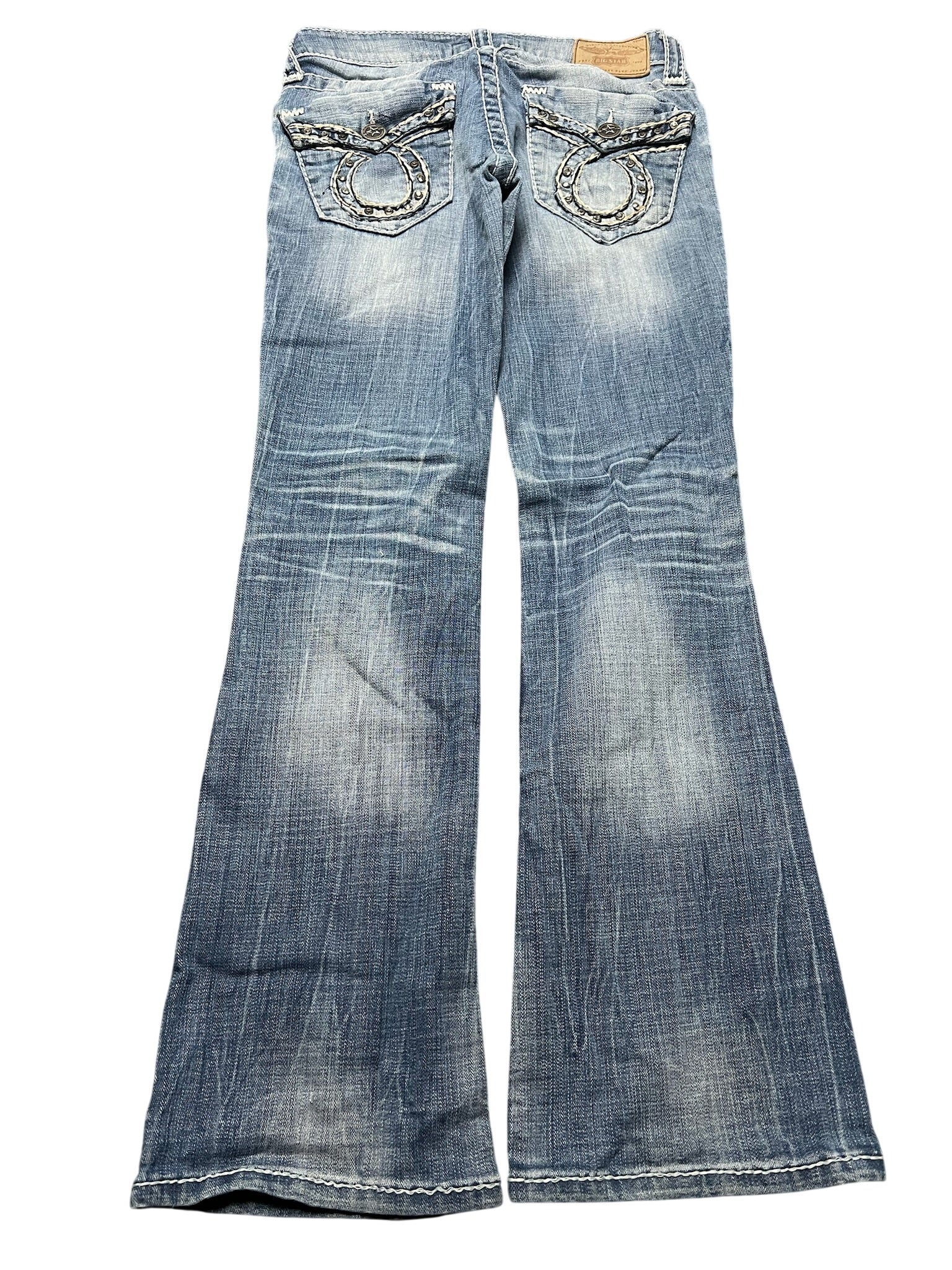Y2K BOOTCUT WOMEN LOW WAIST JEANS (734)