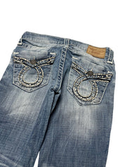 Y2K BOOTCUT WOMEN LOW WAIST JEANS (734)