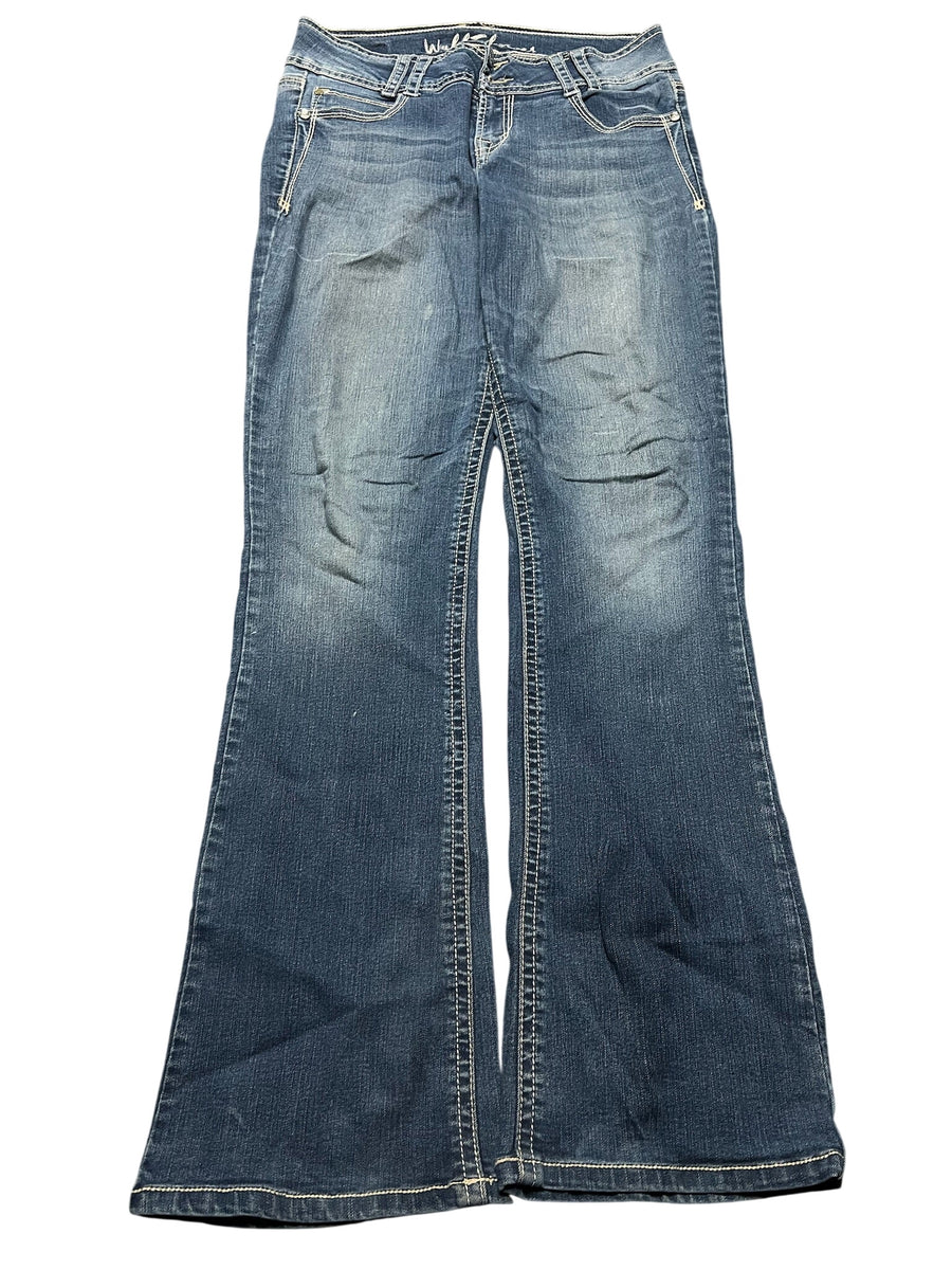Y2K BOOTCUT WOMEN LOW WAIST JEANS (735)